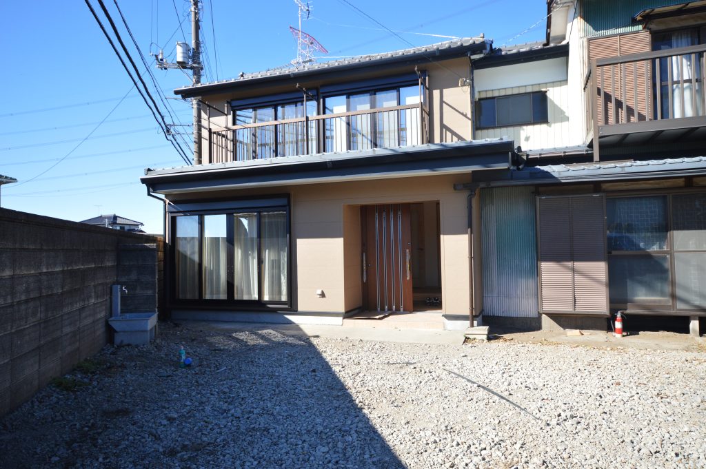 倉庫部分をLDKにリノベーション