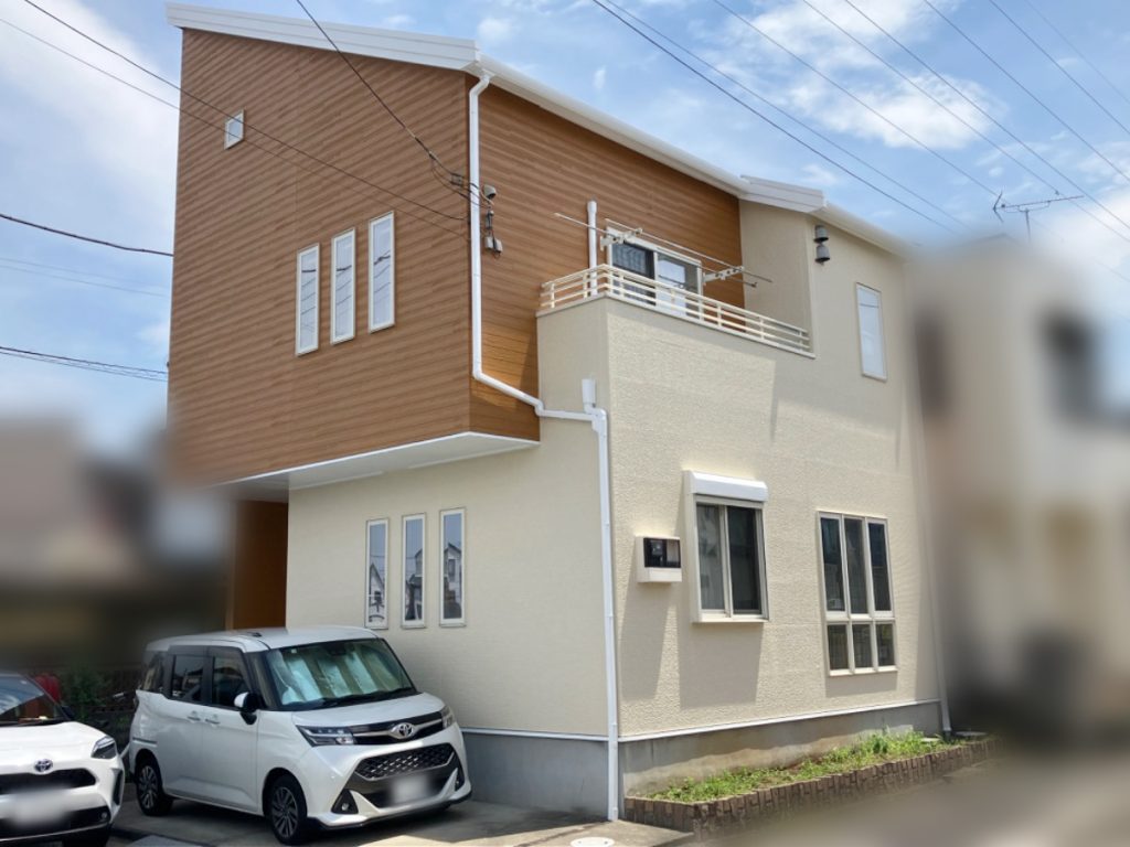 川口市 屋根・外壁塗装、バルコニー防水