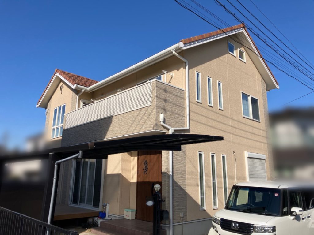 千葉県佐倉市 屋根・外壁塗装、バルコニー防水